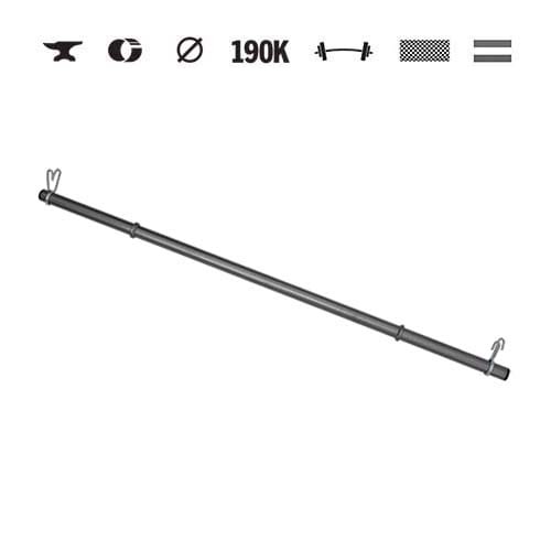GazoFitness® Bară dreaptă 120 cm