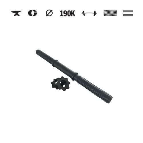 GazoFitness® Bară filetată pentru ganteră 45 cm