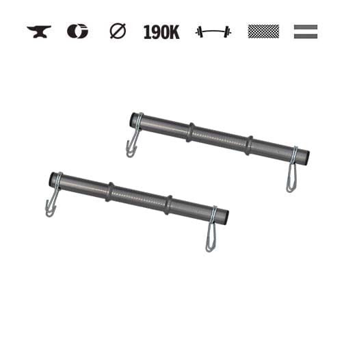 GazoFitness® Bare pentru gantere 35 cm (pereche)