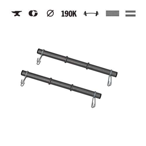 GazoFitness® Set de bare: gantere, dreaptă, EZ și triceps – imaginea 4