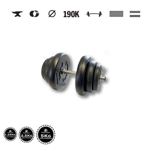 GazoFitness® Ganteră 18 kg