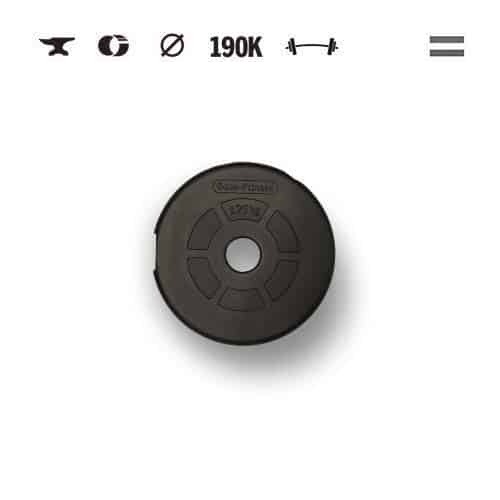 GazoFitness® Gantere 2 × 14 kg (total 28 kg) cu bare filetate – imaginea 3