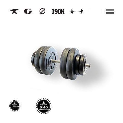 GazoFitness® Ganteră 25,5 kg