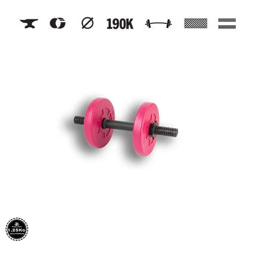 GazoFitness® Ganteră 3,5 kg (1 buc.), roz