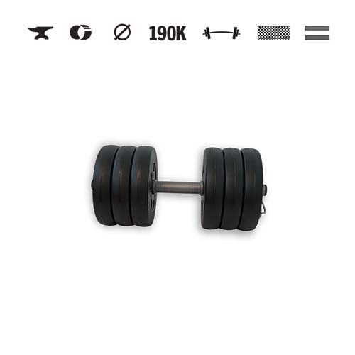 GazoFitness® Ganteră 33 kg
