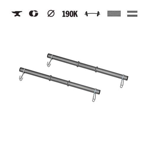 GazoFitness® Bare pentru gantere 55 cm (pereche)