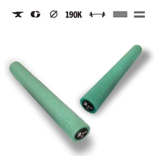 GazoFitness® Gantere aerobic 2 × 2 kg (total 4 kg)