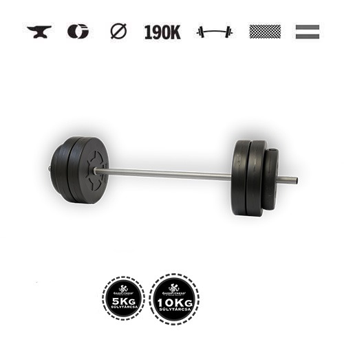 GazoFitness® Halteră 52 kg