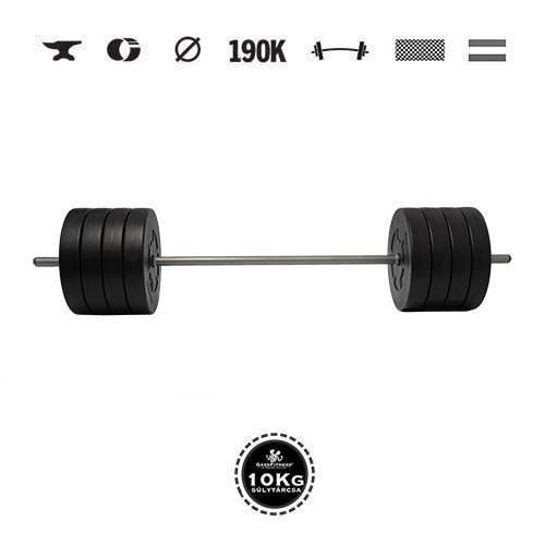 GazoFitness® Halteră reglabilă 84 kg
