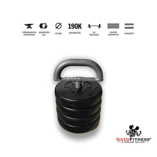 GazoFitness® Kettlebell reglabil 11,5 kg