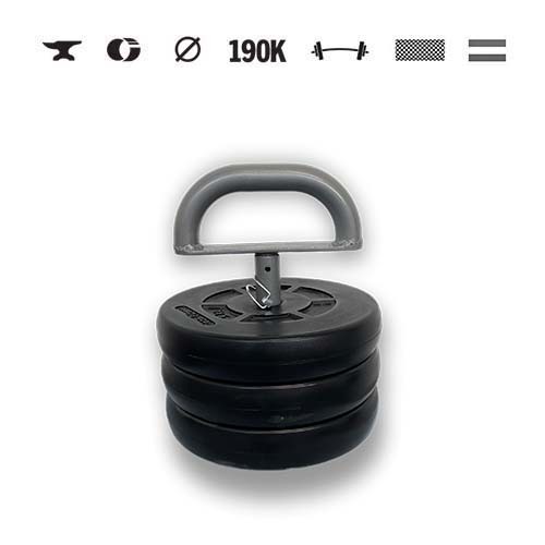 GazoFitness® Kettlebell reglabil 16,5 kg