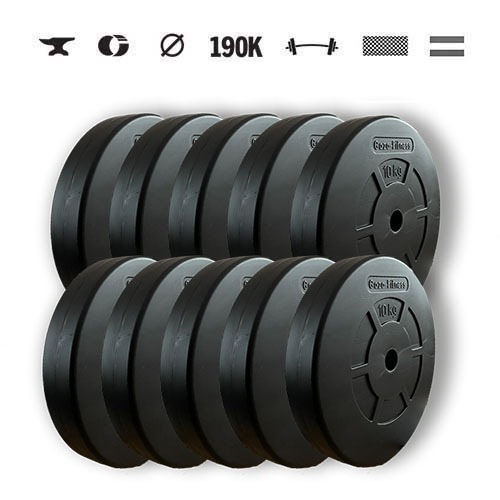 GazoFitness® Set discuri 100 kg