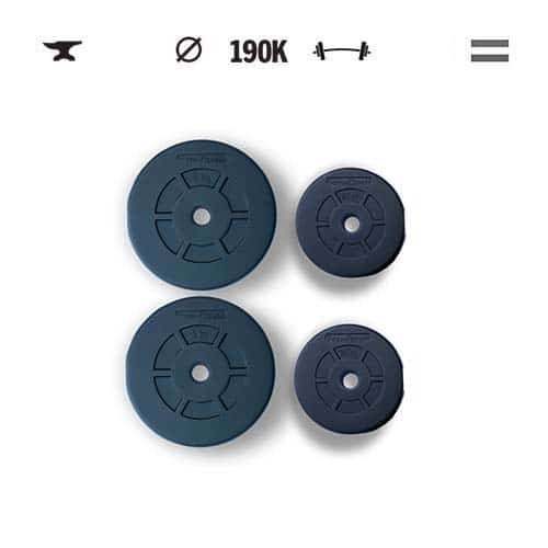 GazoFitness® Set discuri 15 kg