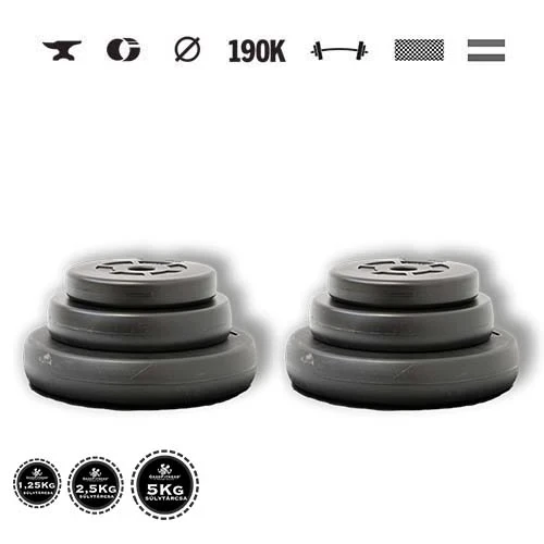 GazoFitness® Set discuri 17,5 kg