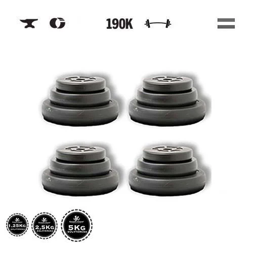 GazoFitness® Set discuri 2 × 17,5 kg (total 35 kg)