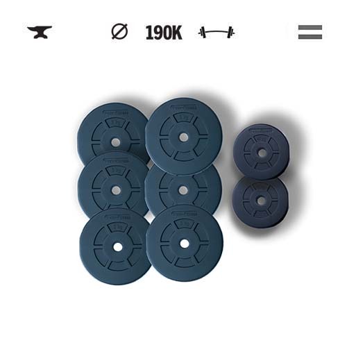 GazoFitness® Set discuri 35 kg