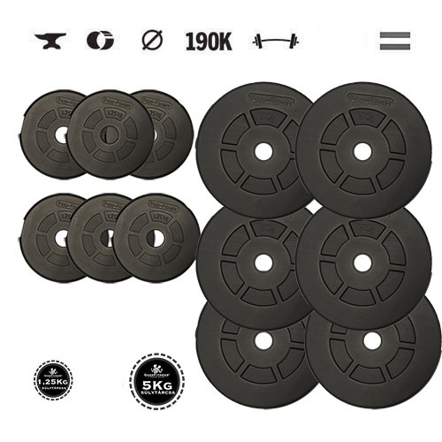 GazoFitness® Set discuri 37,5 kg
