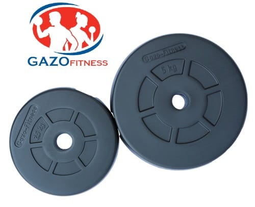 GazoFitness® Set gantere și halteră 18 kg – imaginea 4