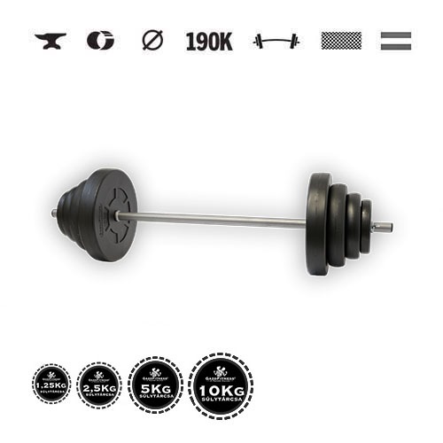 GazoFitness® Halteră 40,5 kg