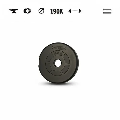 GazoFitness® Set gantere și halteră Hardcore Super 92 kg – imaginea 6