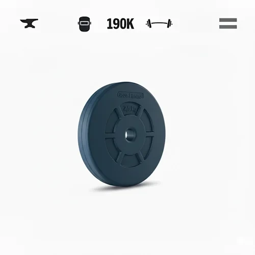 GazoFitness® Set gantere și halteră Hardcore Super 92 kg – imaginea 7