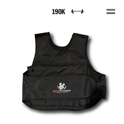 GazoFitness® Vestă cu greutăți reglabilă 15 kg